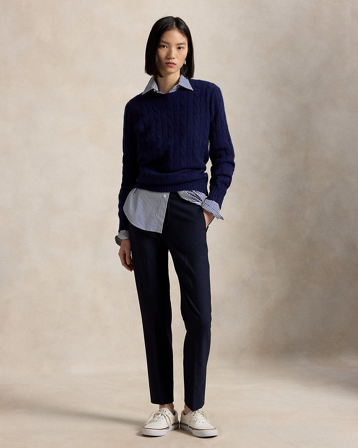 Stretch-Wool Slim Pant