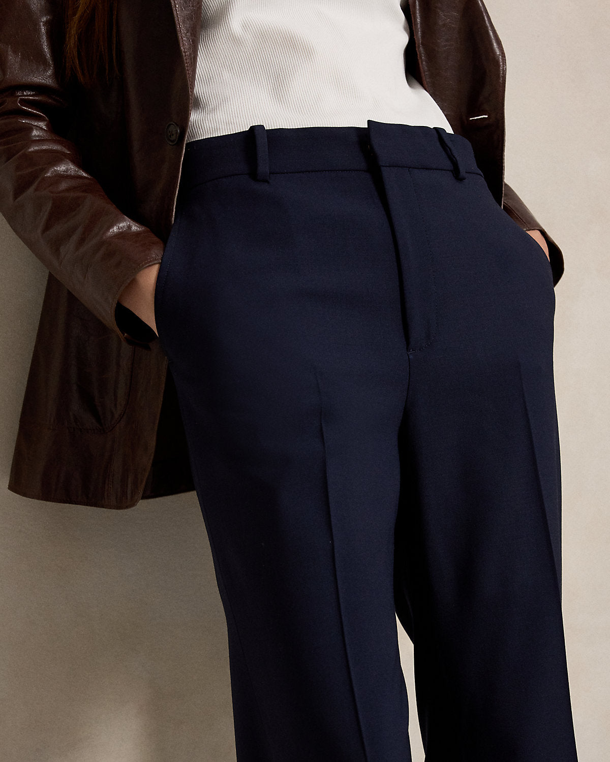 Beaton Stretch-Wool Pant