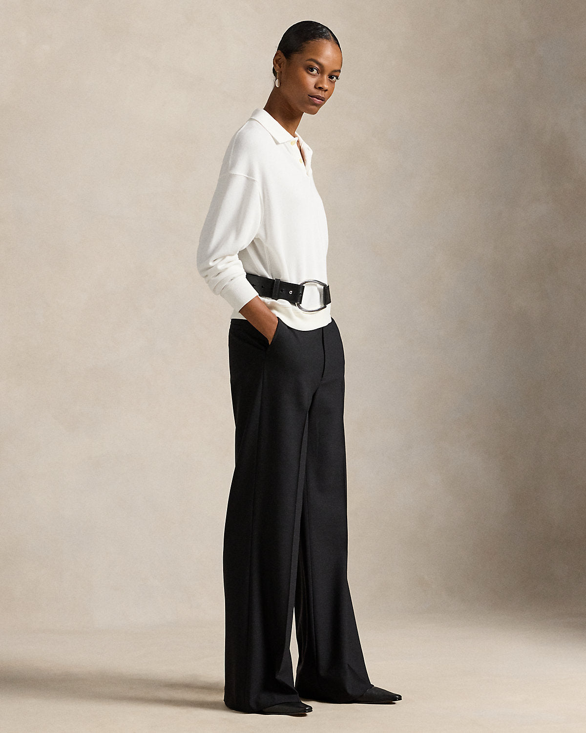 Beaton Stretch-Wool Pant