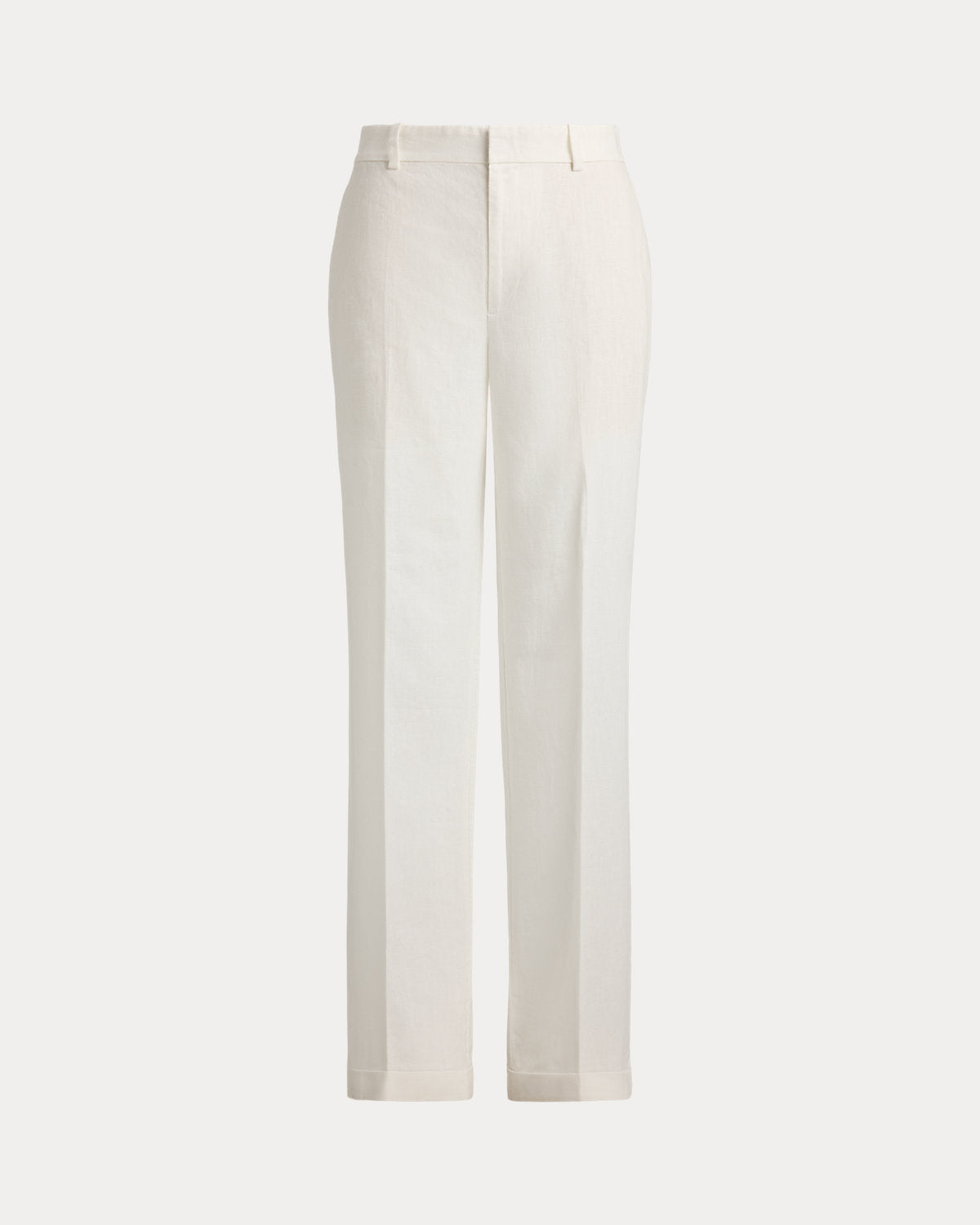 Linen High-Rise Relaxed Straight Pant