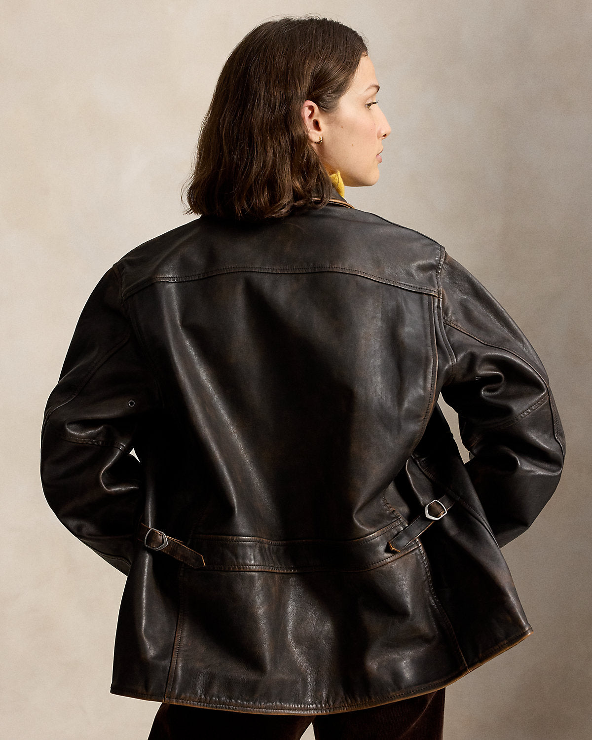 Leather Moto Jacket