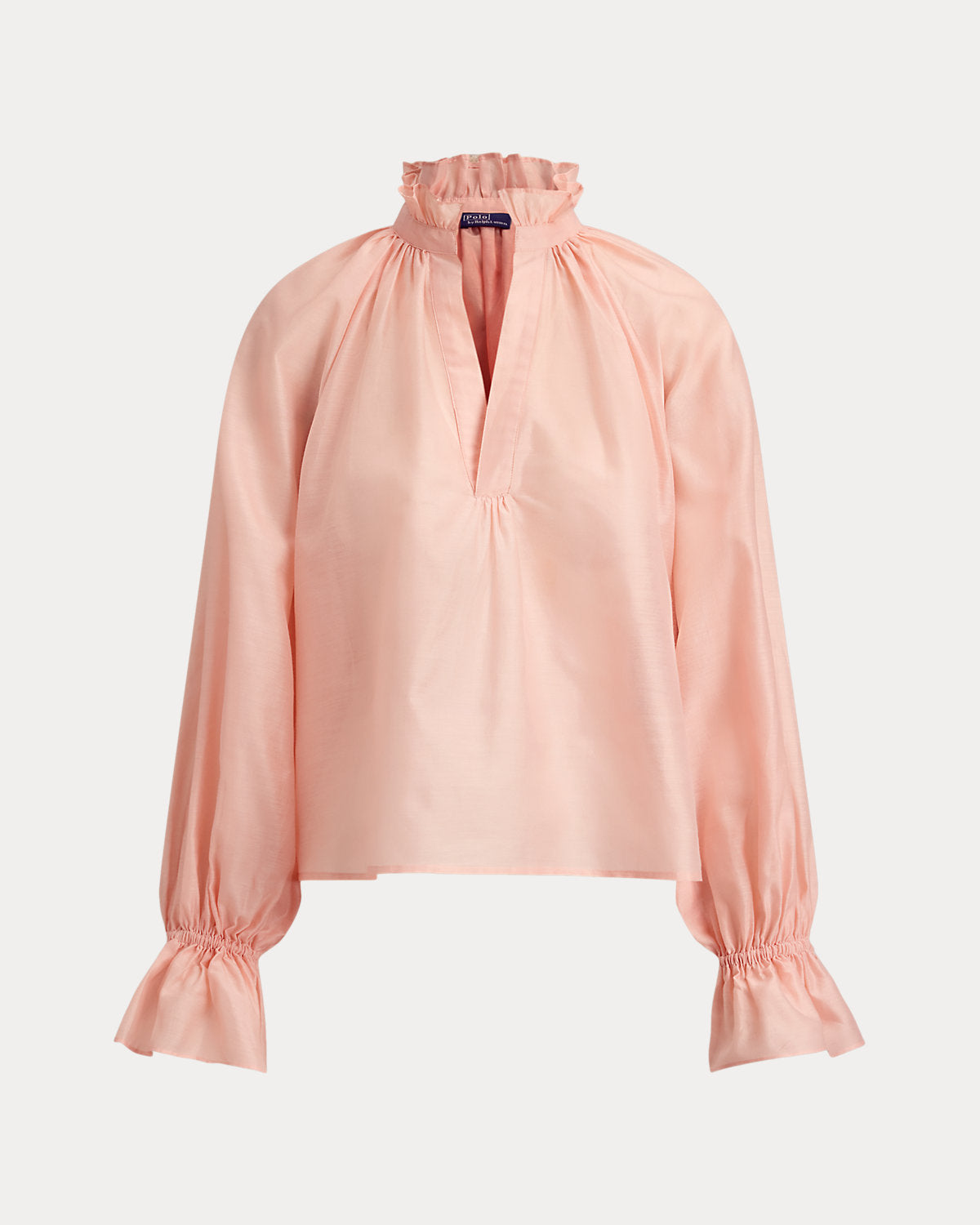 Cotton-Silk Organdy Shirt
