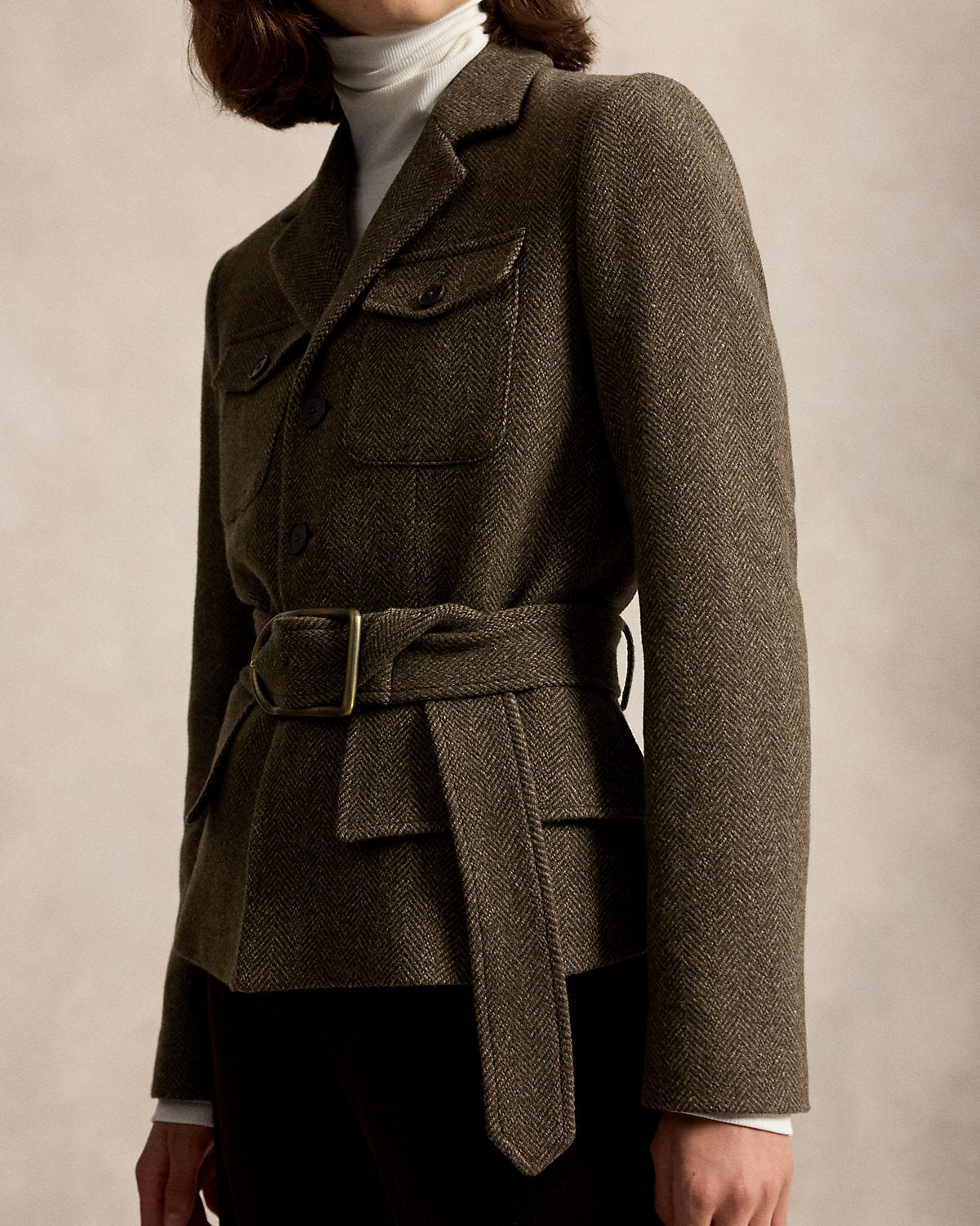 Herringbone Utility Jacket