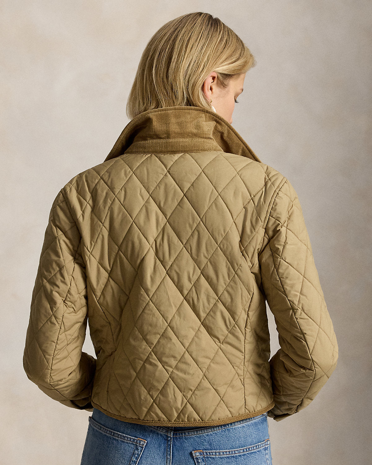 Double-Breasted Quilted Jacket