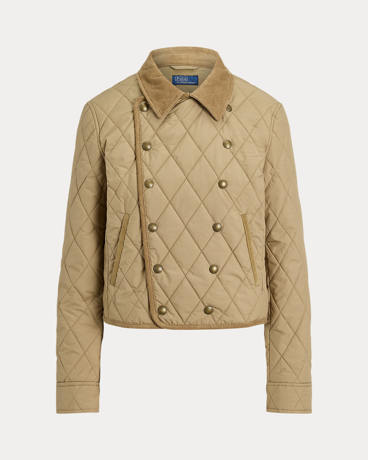 Double-Breasted Quilted Jacket