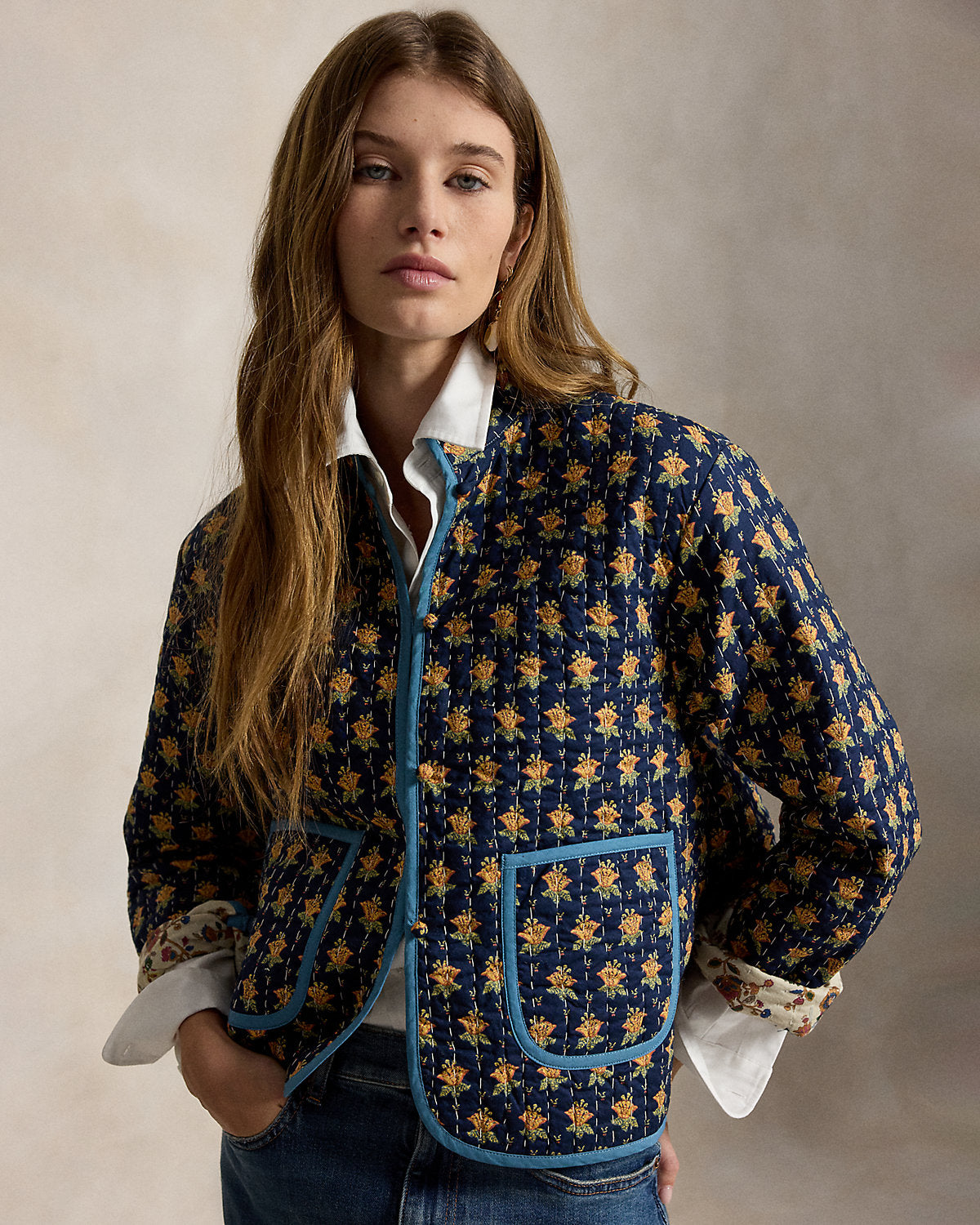 Reversible Quilted Cotton Jacket