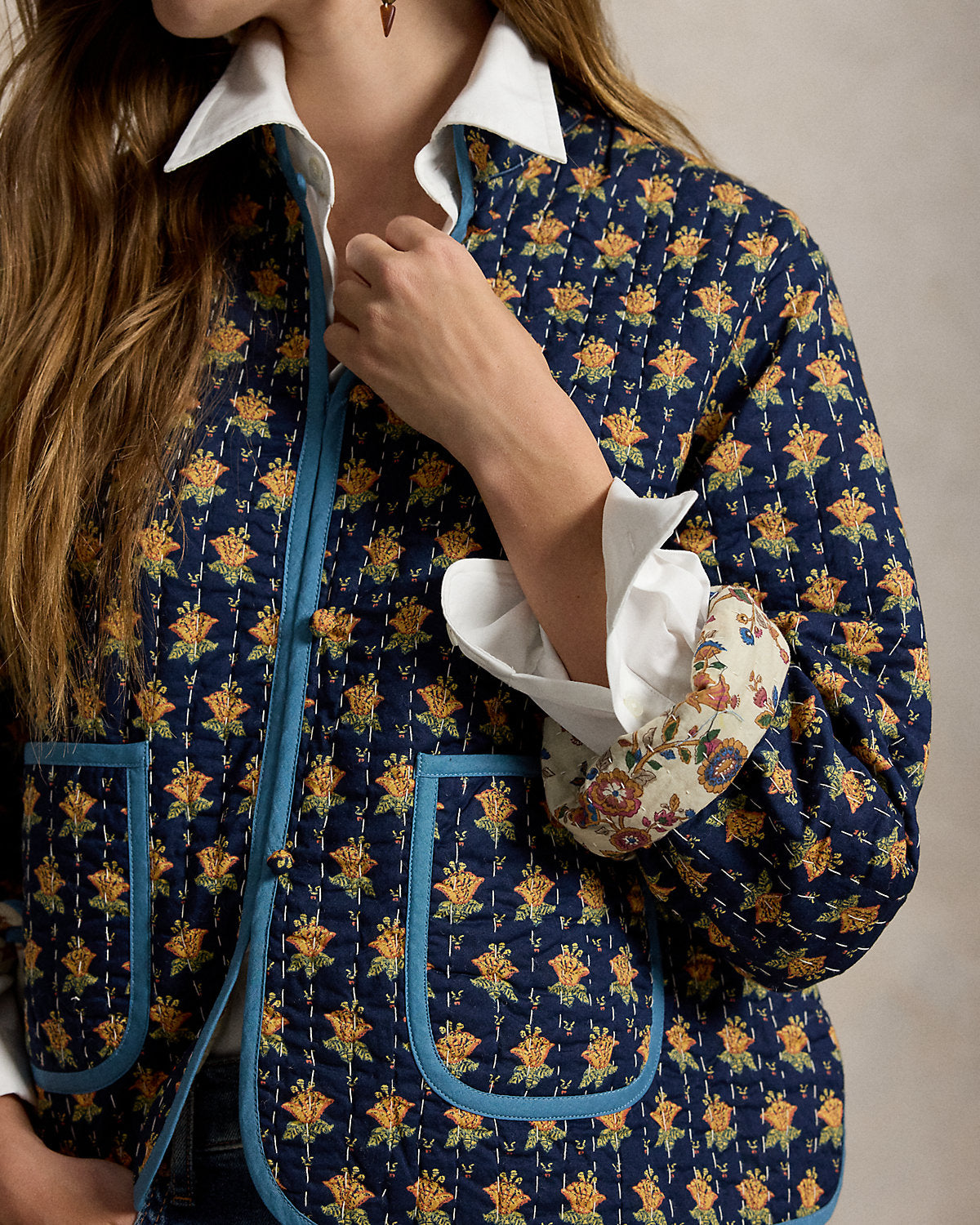 Reversible Quilted Cotton Jacket