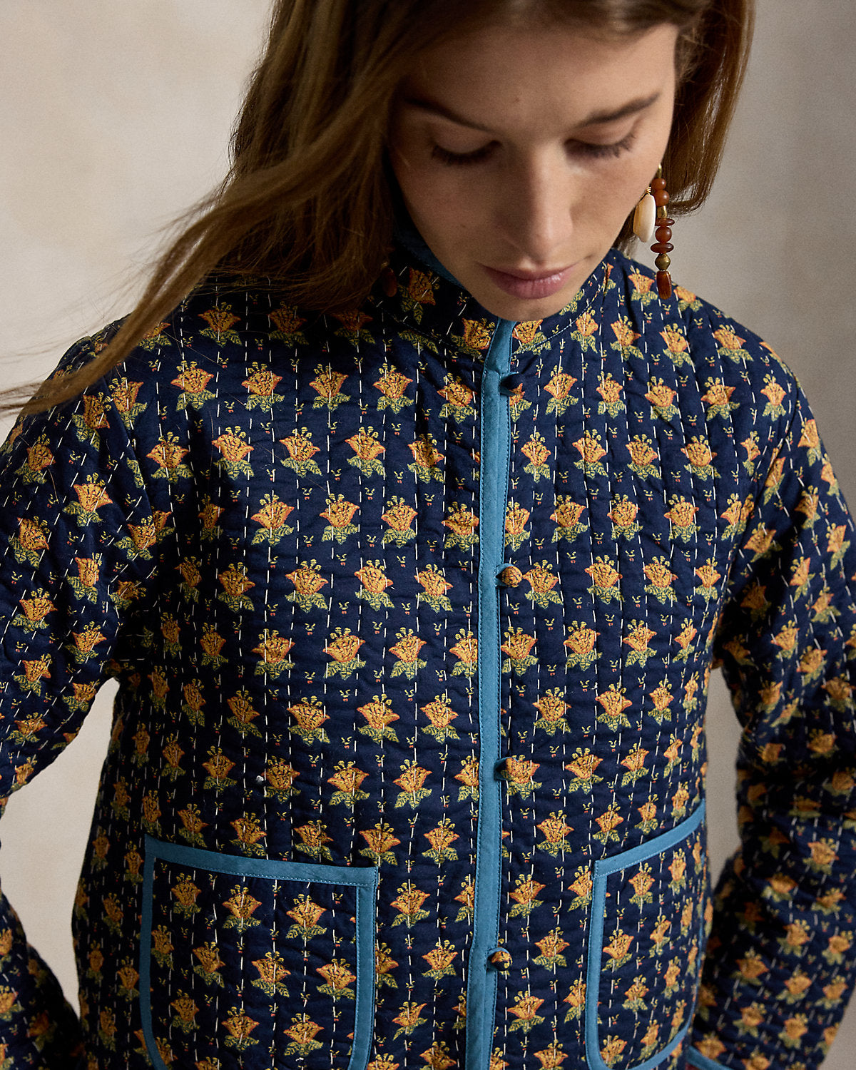Reversible Quilted Cotton Jacket