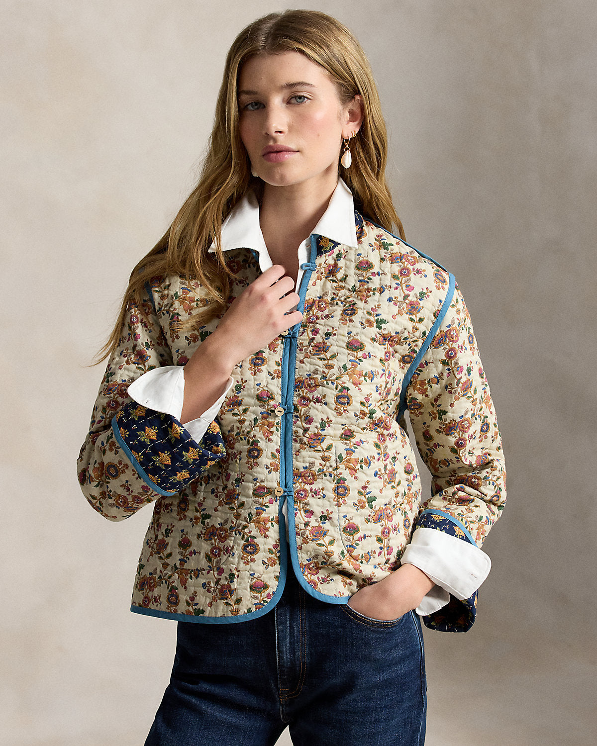 Reversible Quilted Cotton Jacket