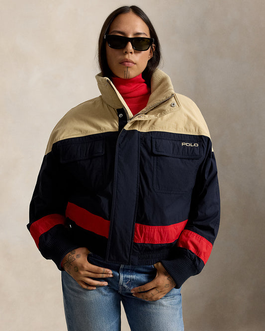Lightweight Color-Blocked Ski Jacket