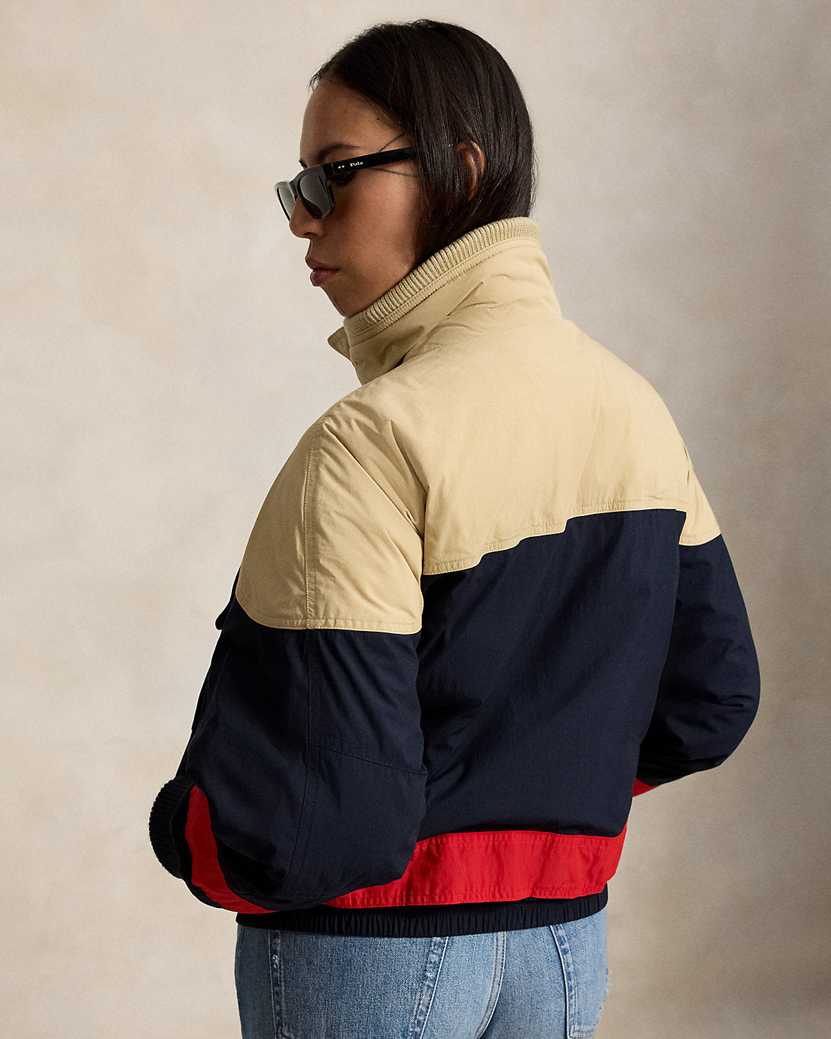 Lightweight Color-Blocked Ski Jacket