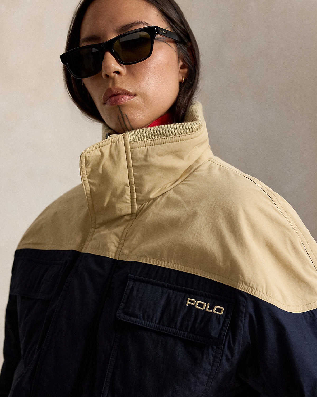 Lightweight Color-Blocked Ski Jacket