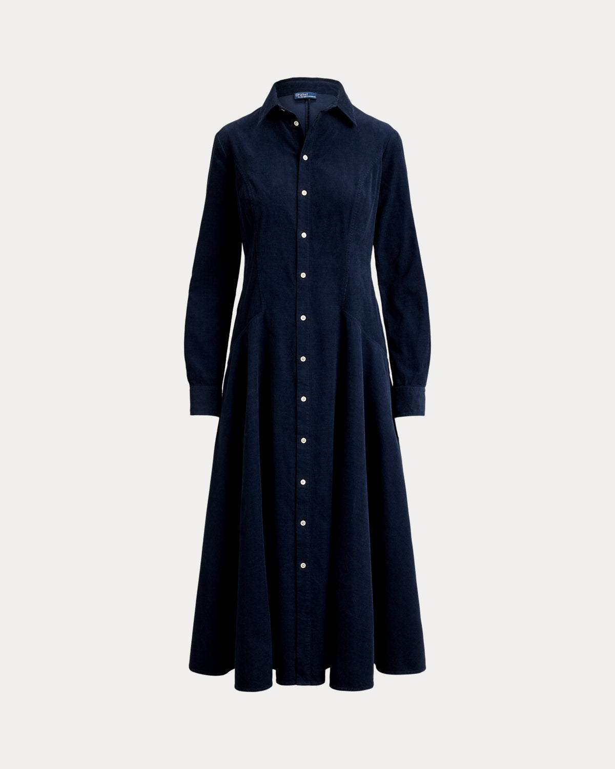 Corduroy A-Line Shirtdress