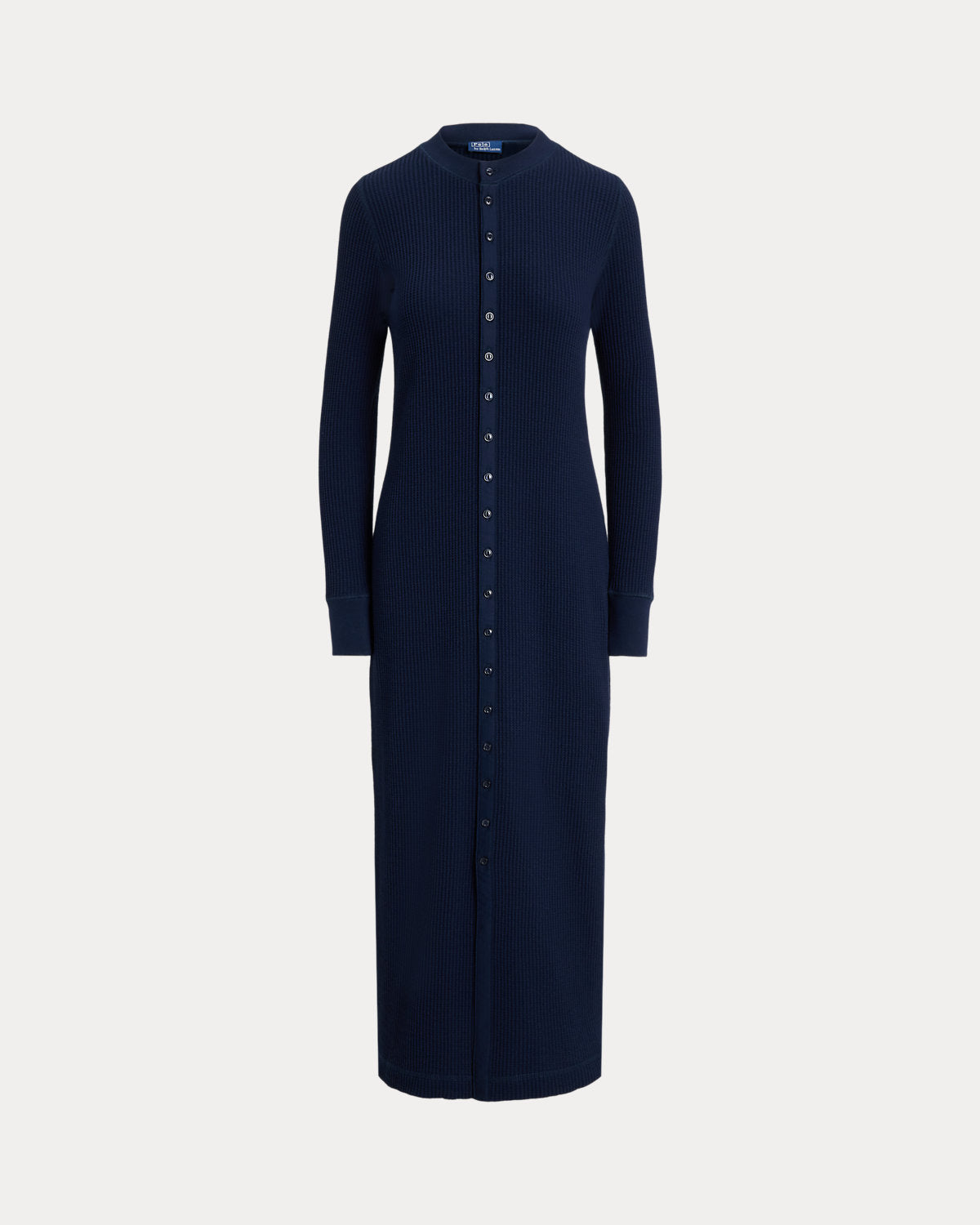 Waffle-Knit Cotton Dress