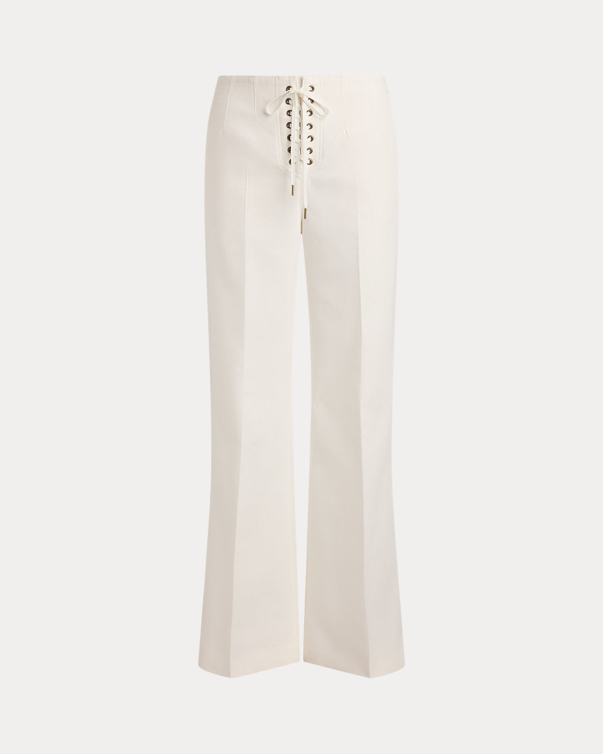 Beaton Cotton-Wool Lace-Up Pant