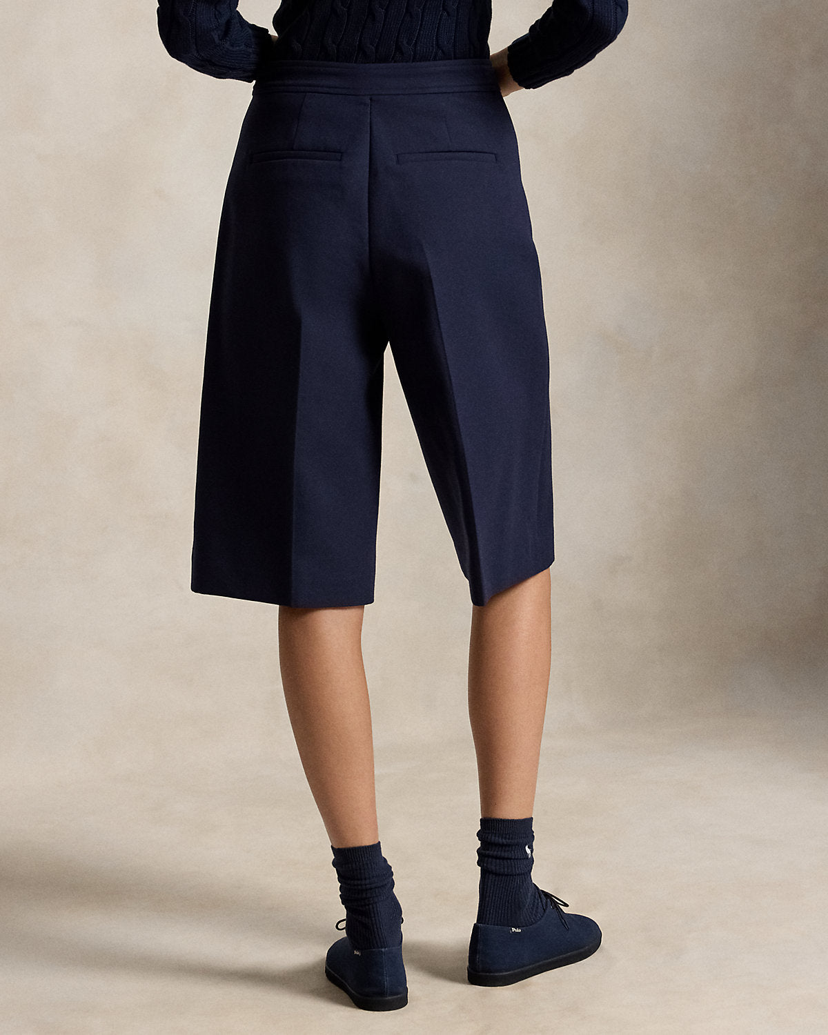 Beaton Cotton-Wool Culotte Pant
