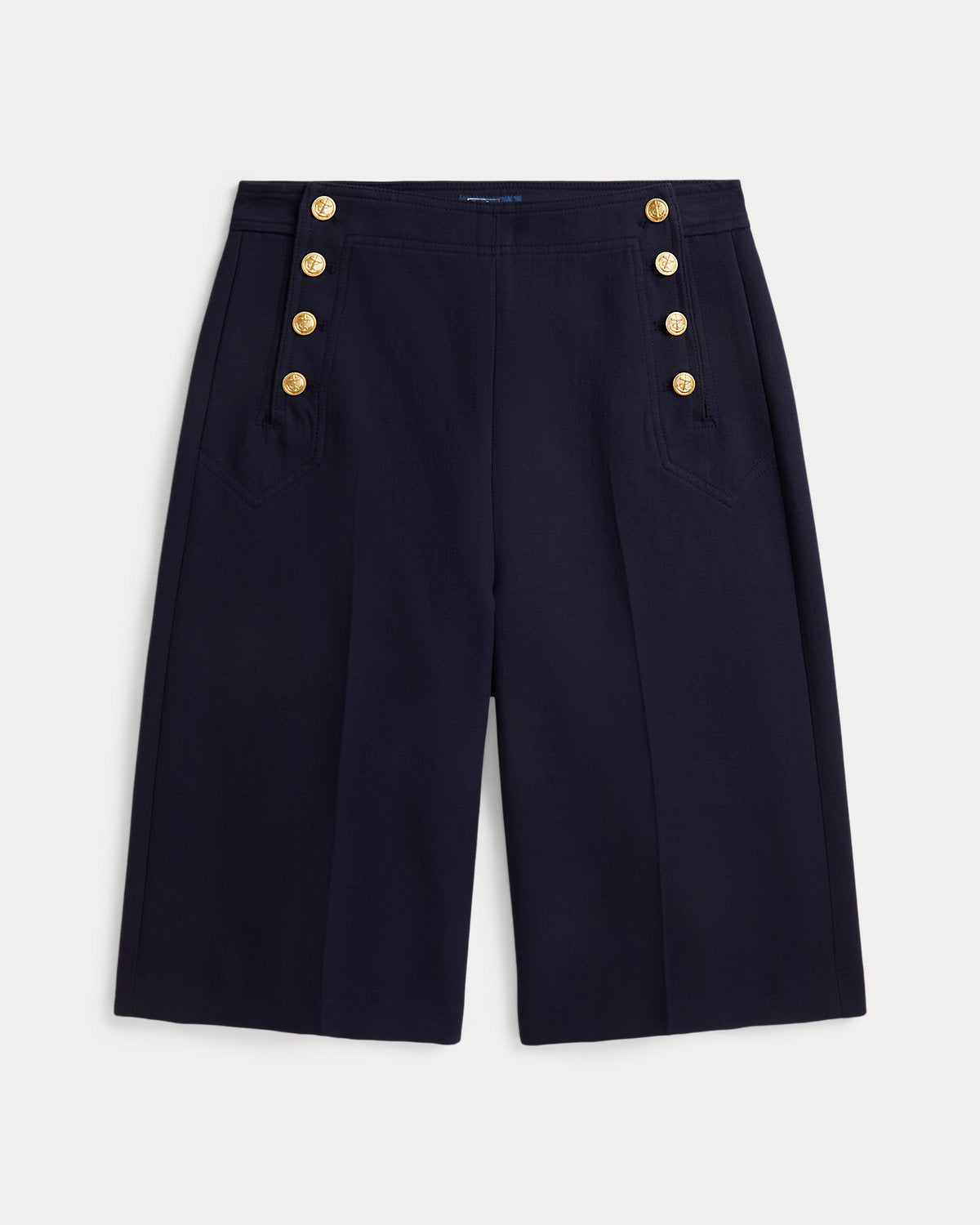 Beaton Cotton-Wool Culotte Pant