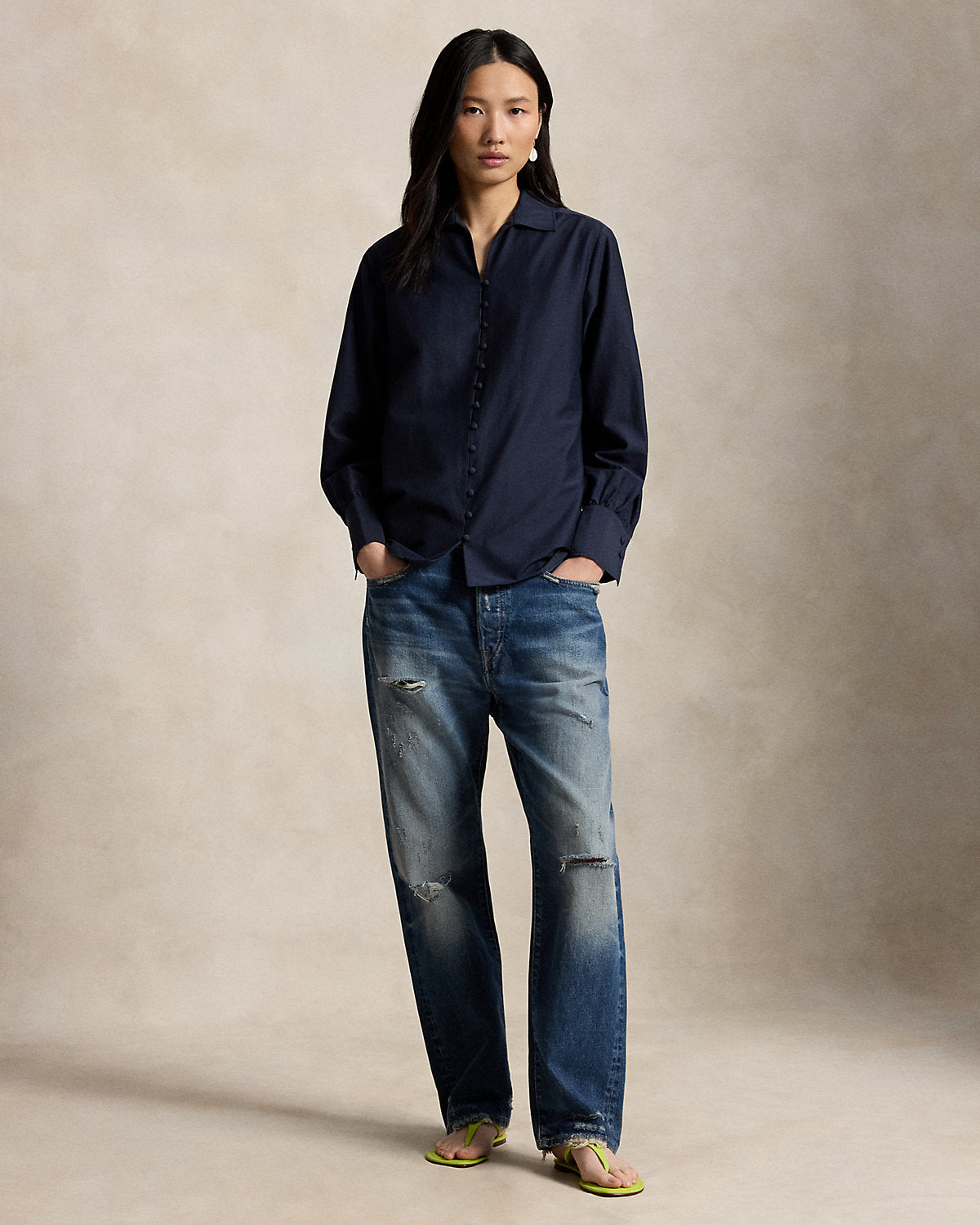 Cotton-Silk Shirt