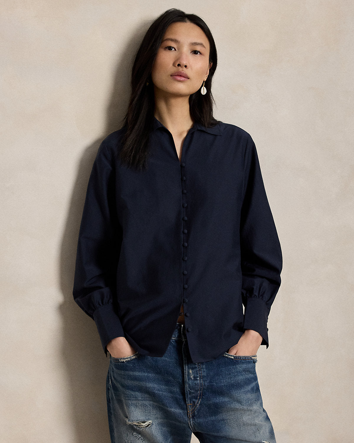 Cotton-Silk Shirt