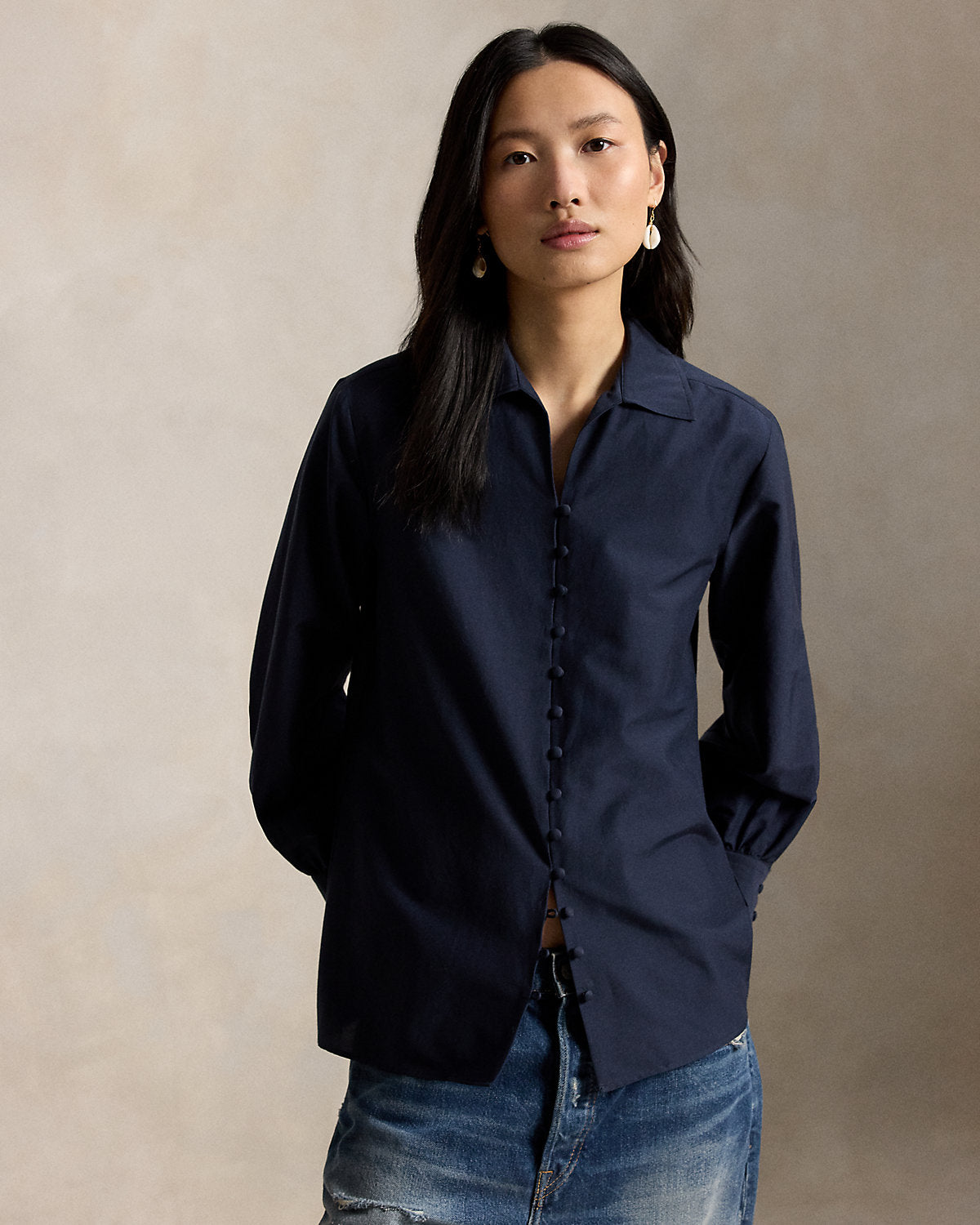 Cotton-Silk Shirt