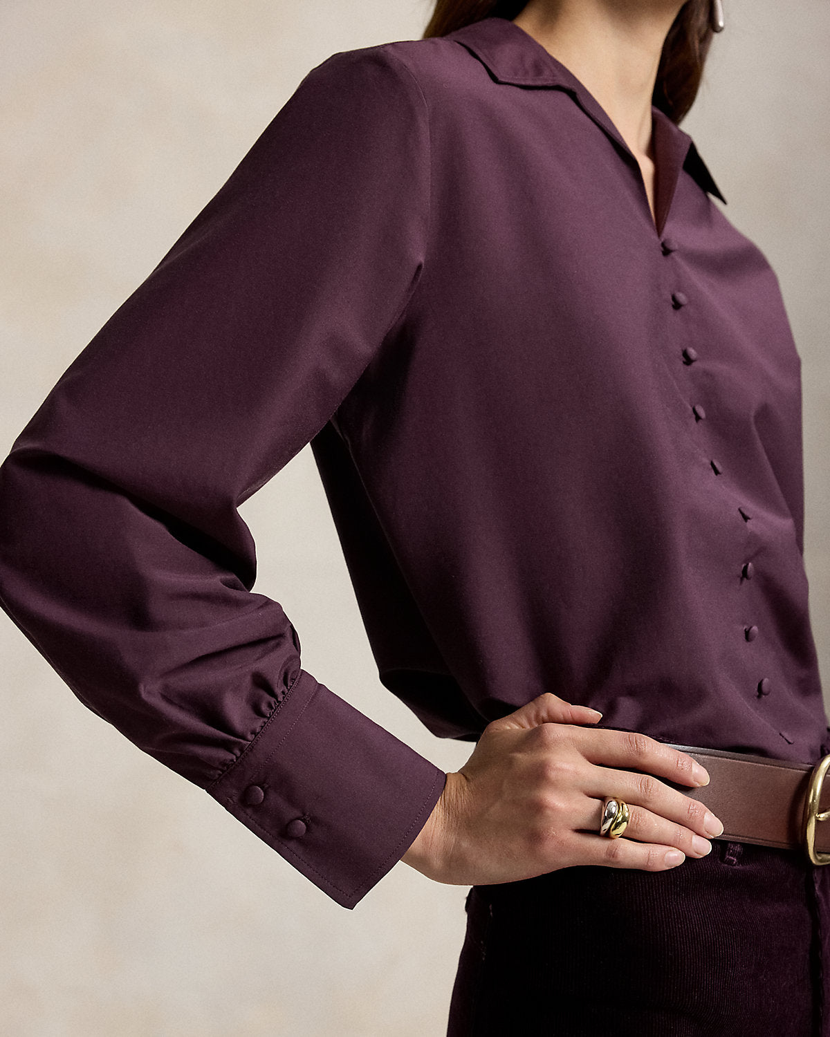 Cotton-Silk Shirt