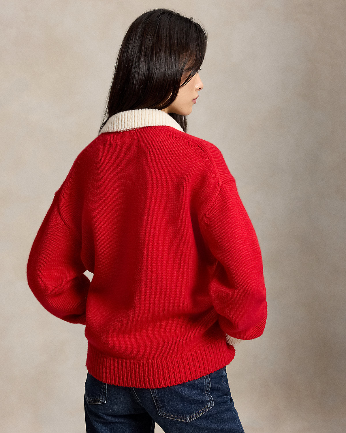 Big Pony Wool Rugby Sweater