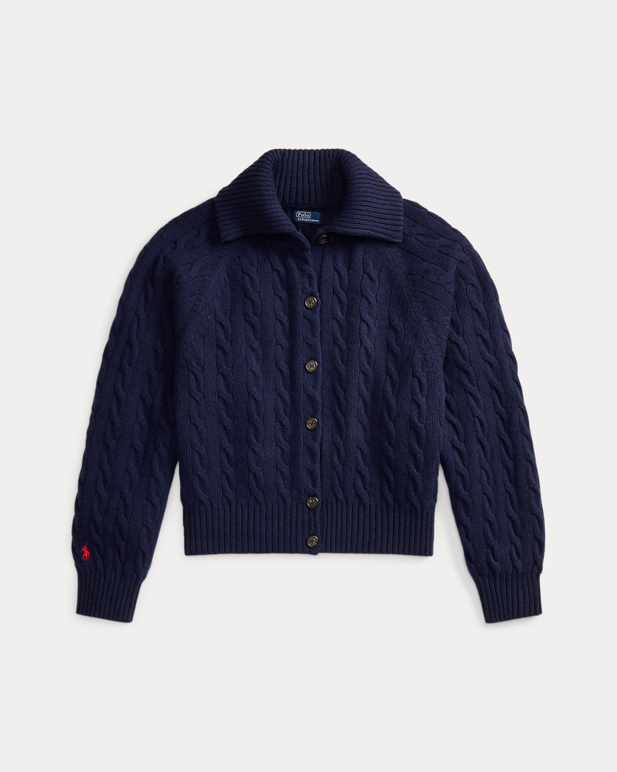 Cable-Knit Wool-Cashmere Jacket