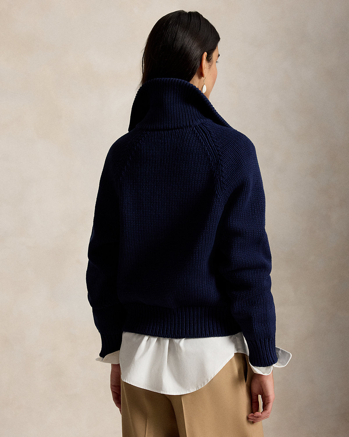 Cotton-Blend Buttoned Cardigan