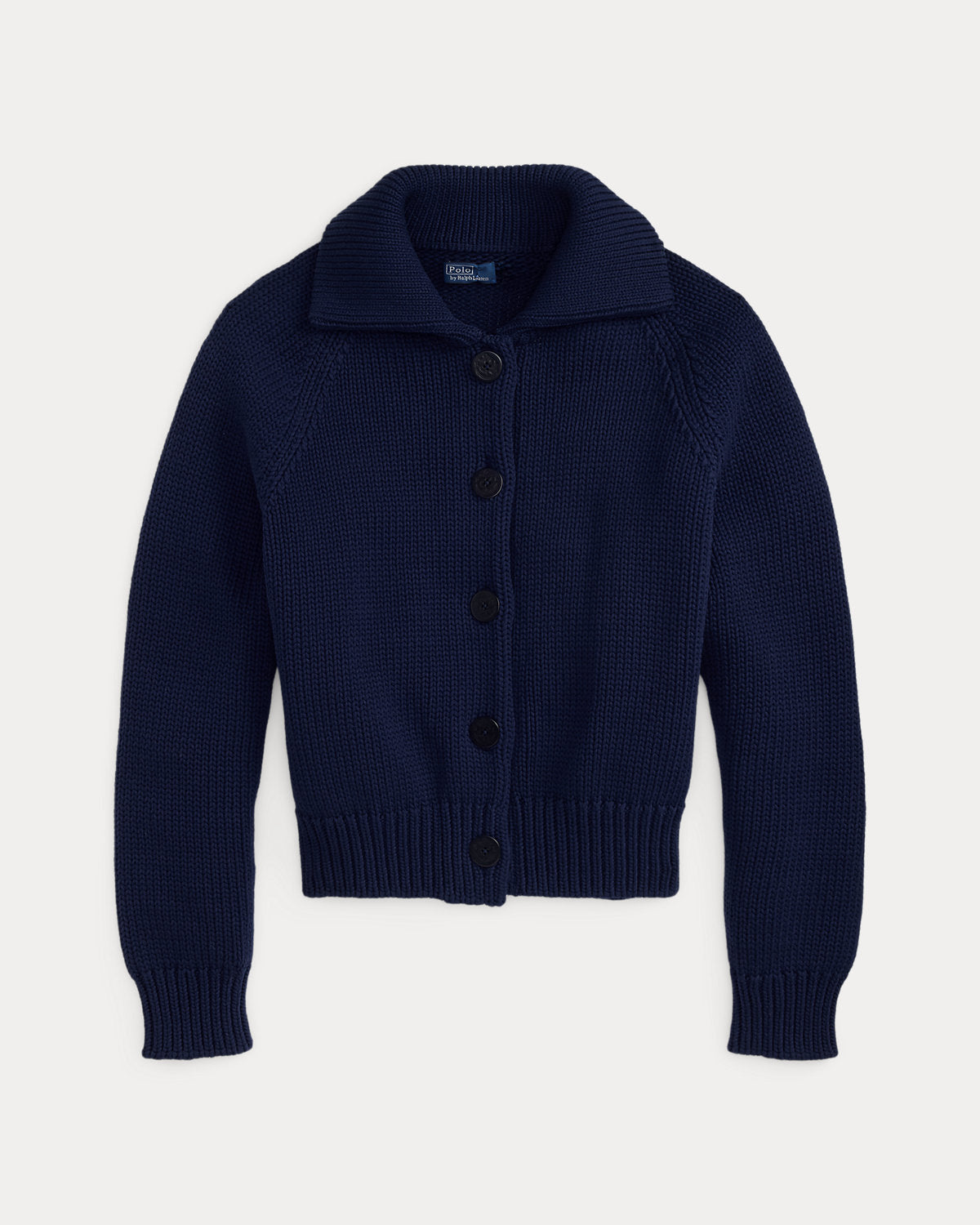 Cotton-Blend Buttoned Cardigan