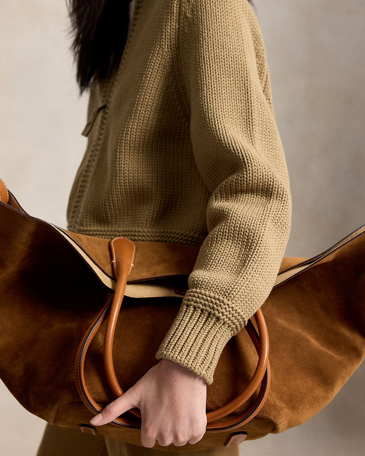Cotton-Blend Full-Zip Sweater