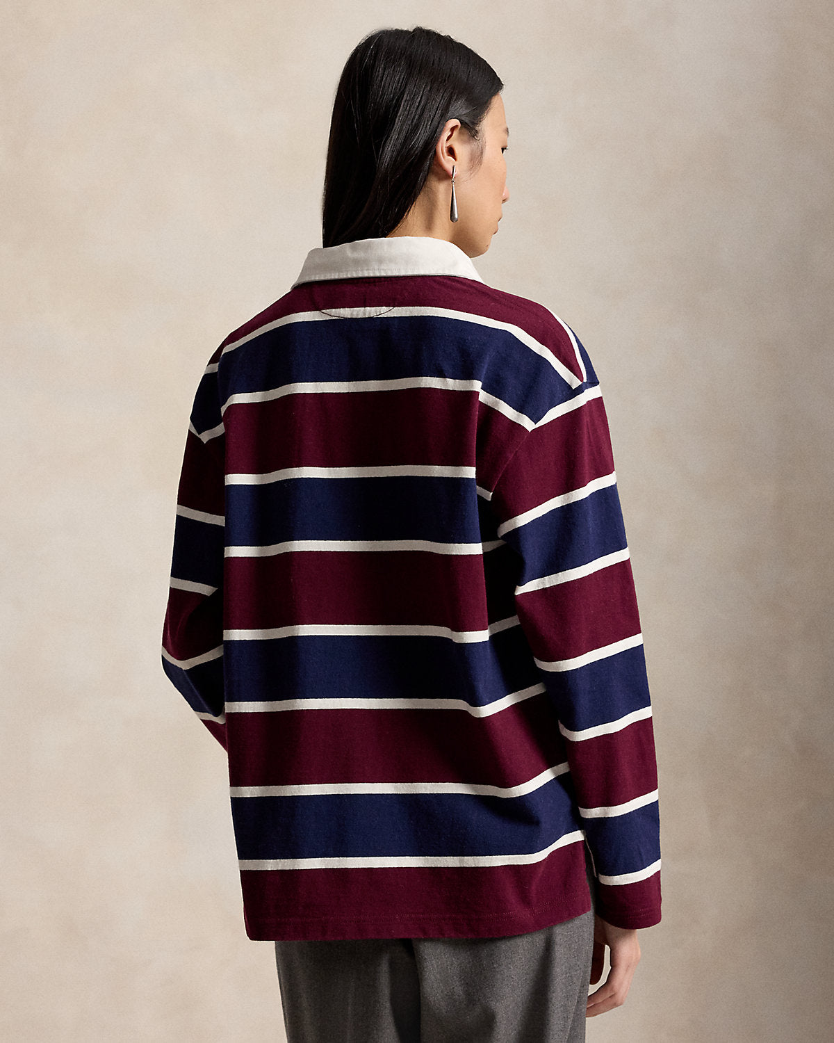 Oversize Cotton Rugby Shirt