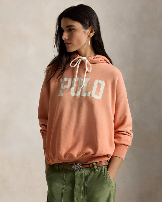 Logo Lightweight Fleece Hoodie
