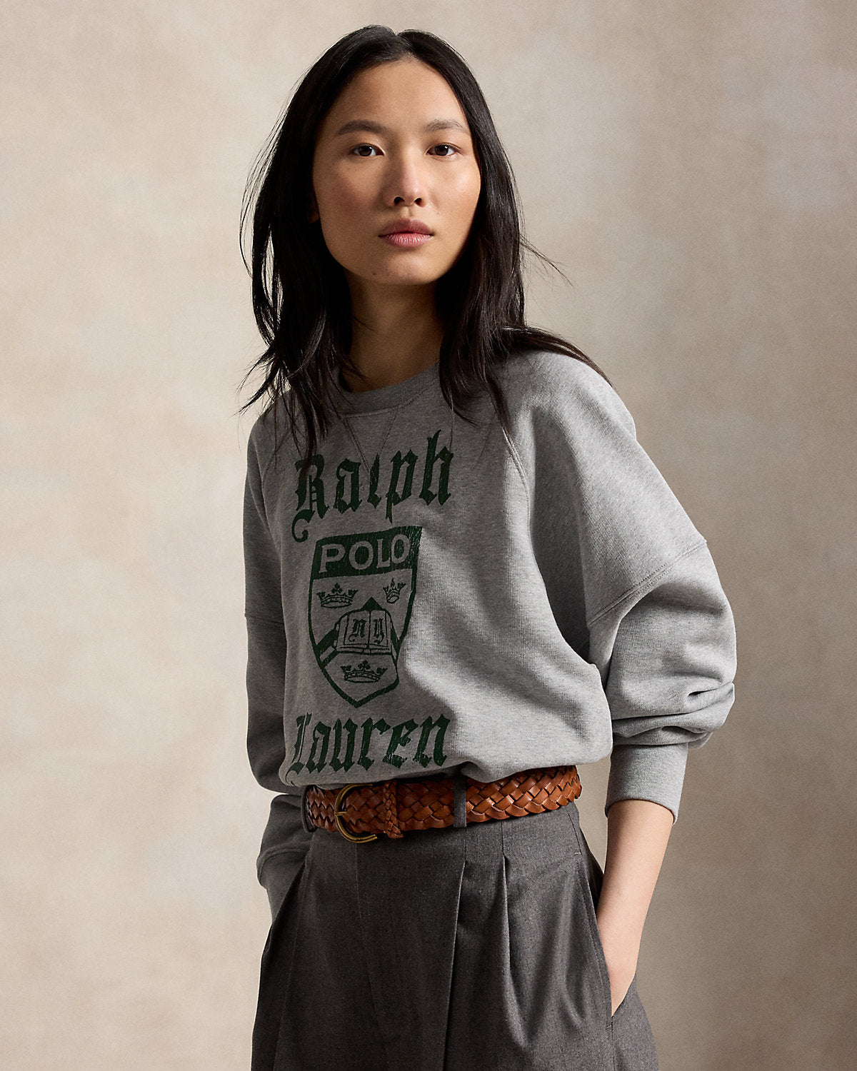 Crest Fleece Crewneck
