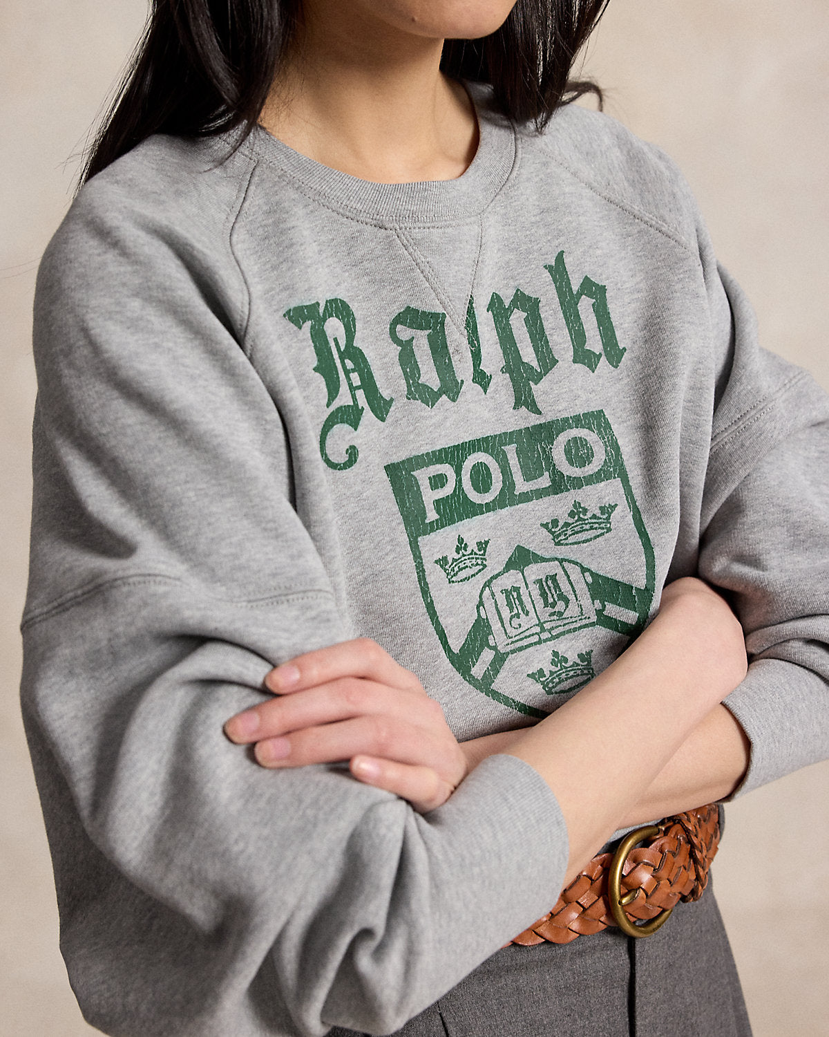 Crest Fleece Crewneck