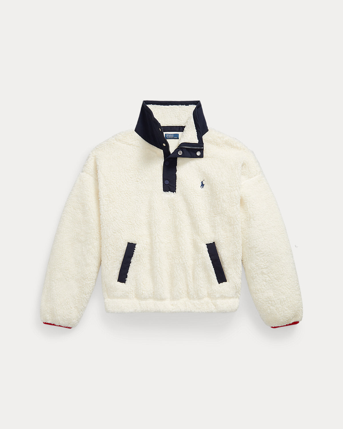 Bear High-Pile Fleece Funnelneck