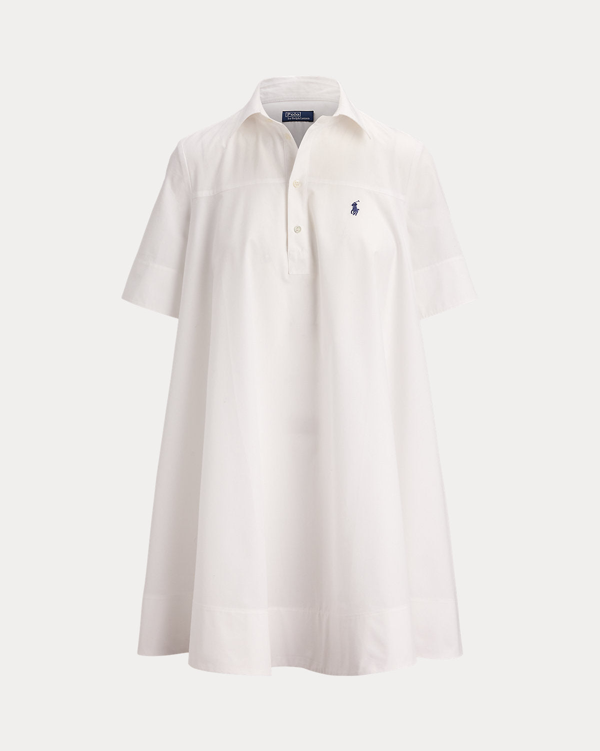 Cotton A-Line Shirtdress