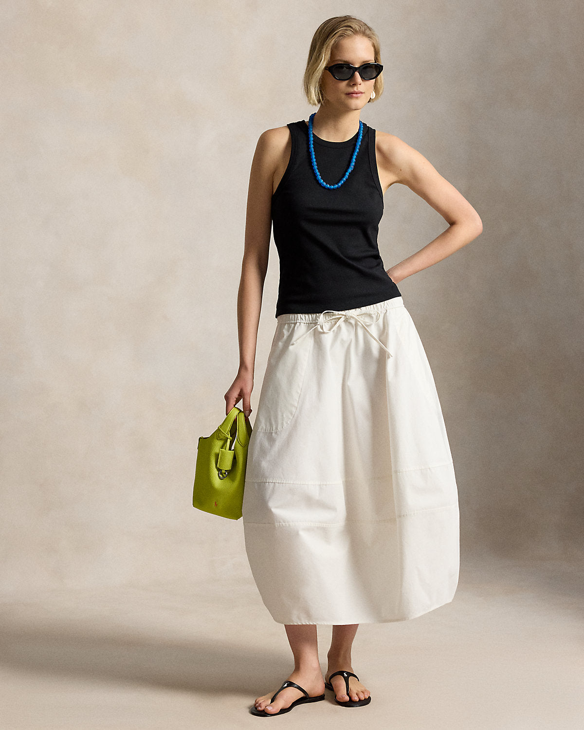 Cotton Cocoon Skirt
