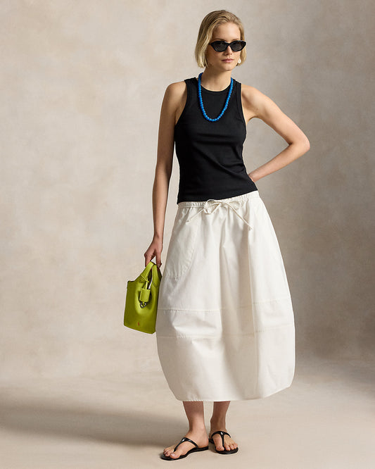 Cotton Cocoon Skirt