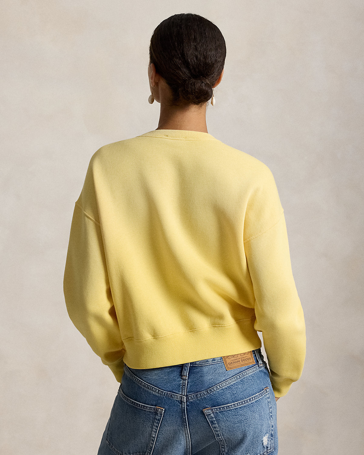 Logo Fleece Snapped Cardigan