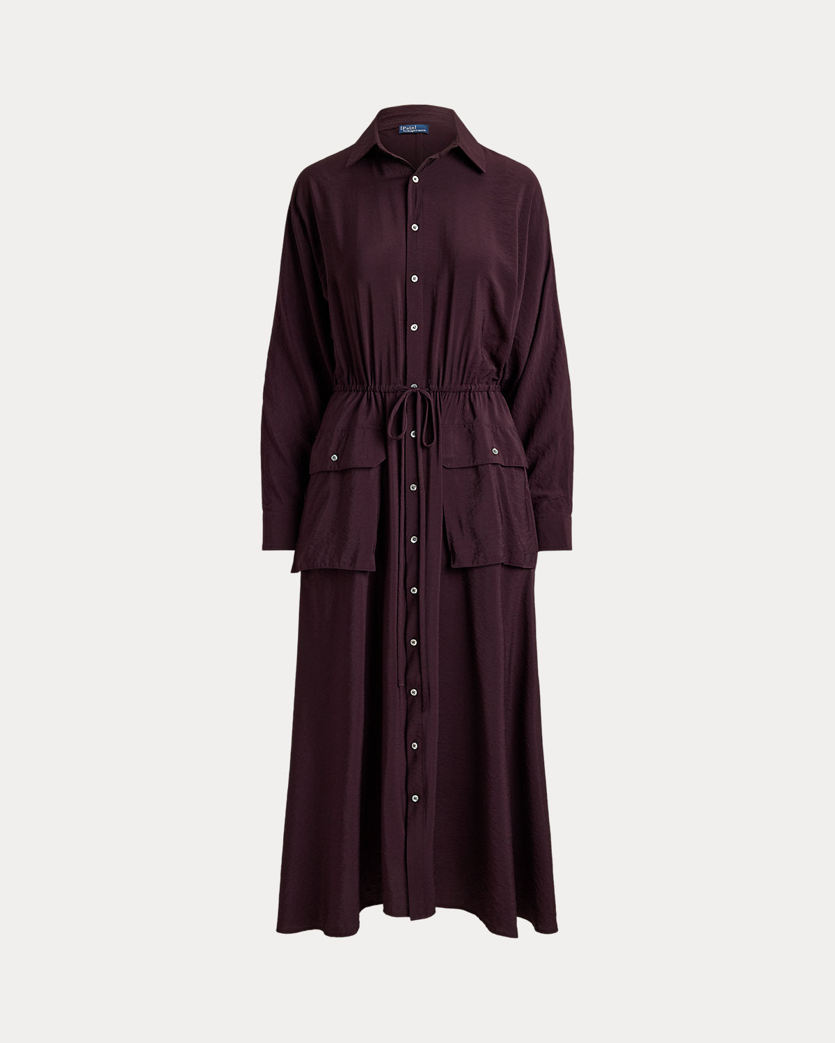 Crepe Utility Shirtdress