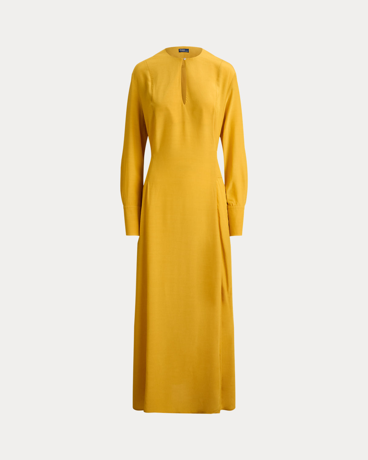 Tie-Front Crepe Dress