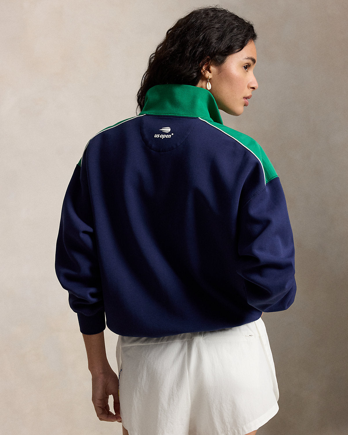 US Open Double-Knit Paneled Pullover