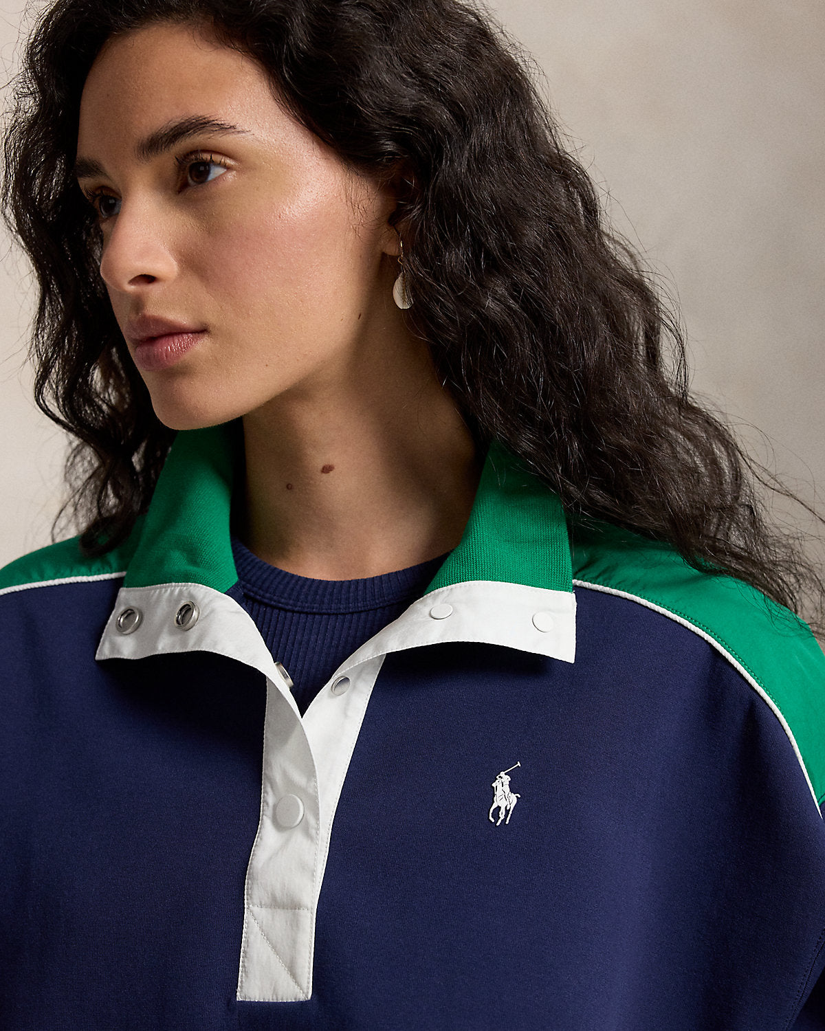 US Open Double-Knit Paneled Pullover