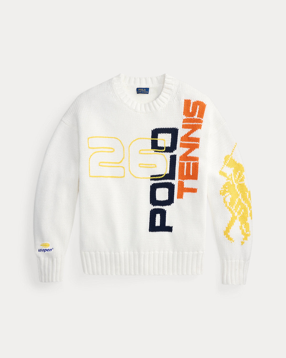 US Open Graphic Logo Cotton Sweater