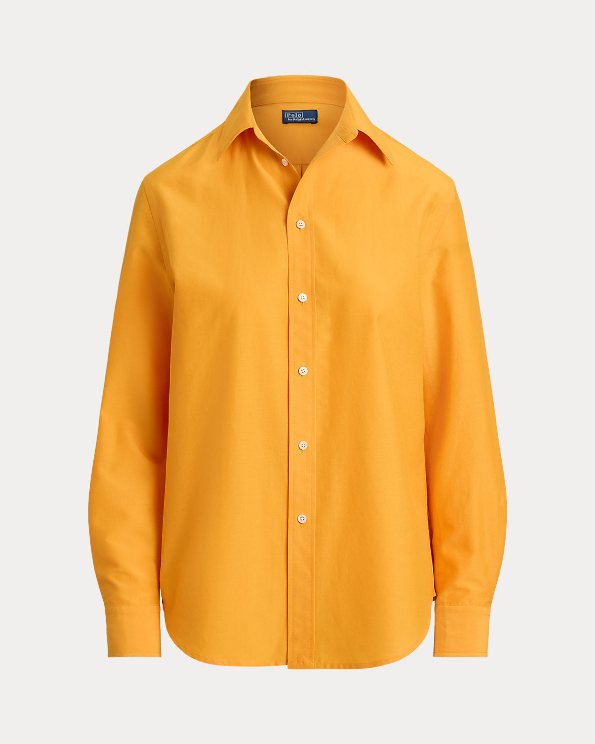 Relaxed Fit Cotton-Silk Shirt
