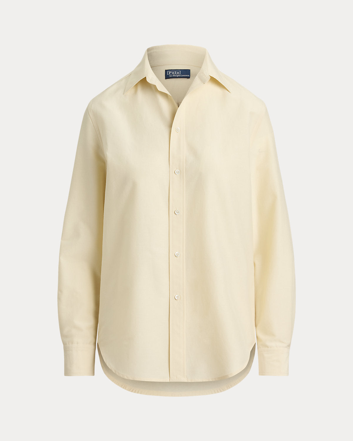 Relaxed Fit Cotton-Silk Shirt