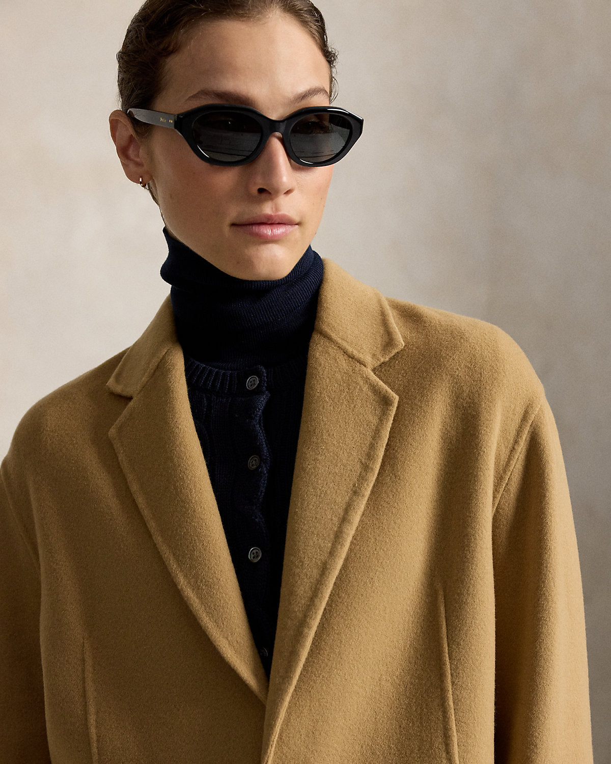 Double-Faced Long Wool Coat