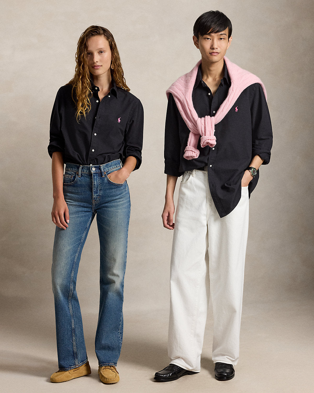 Pink Pony Cotton Oxford Shirt