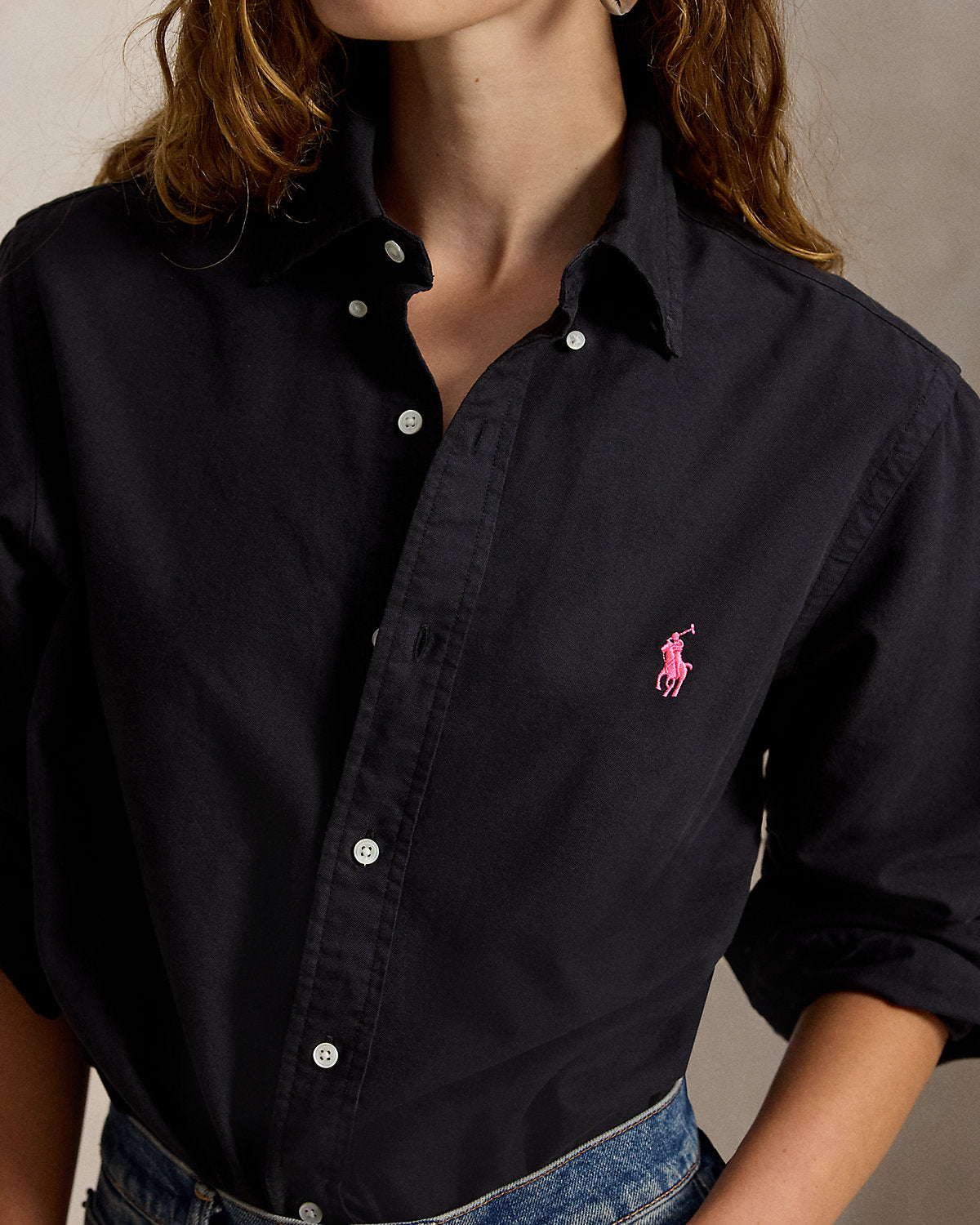 Pink Pony Cotton Oxford Shirt
