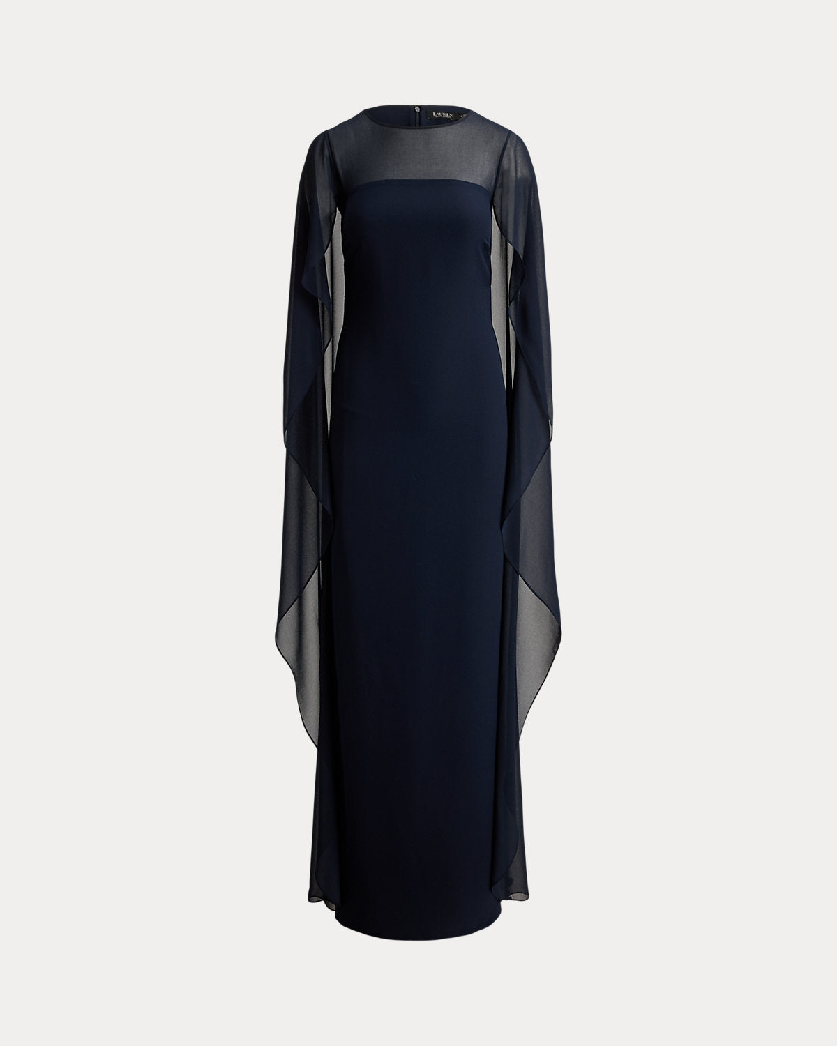 Cape Georgette Gown